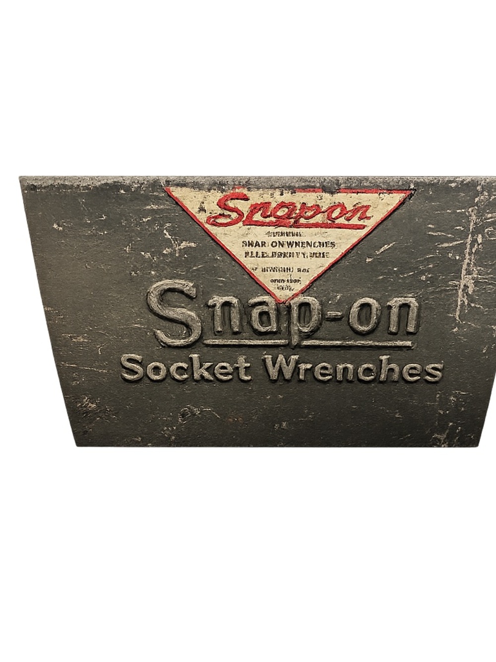 Snap-on Gray Socket Wrenches Wall Sign - Industrial Home Decor